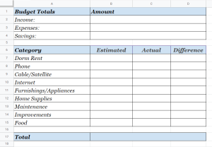 9 Best Free☝️ Google Sheets College Student Budget Templates for 2023 ...