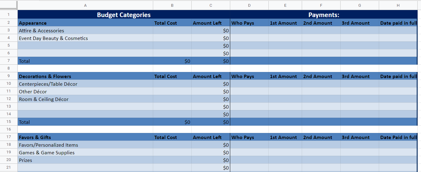 16 Best Free☝️ Google Sheets Event Budget Templates for 2023