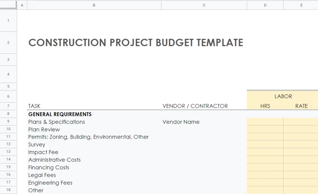 15 Best Free☝️ Google Sheets Project Budget Templates for 2023 ...