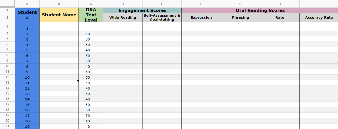 Free Student Data Tracker