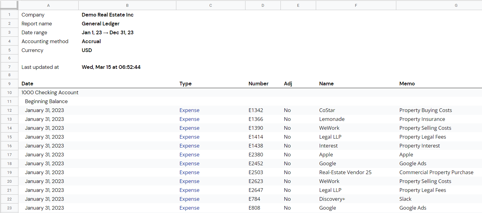 17☝️ Free Google Sheets Ledger Templates & How to Make One