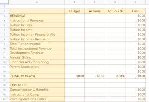 14 Best☝️ Free Google Sheets School Budget Templates (& How to Make One ...