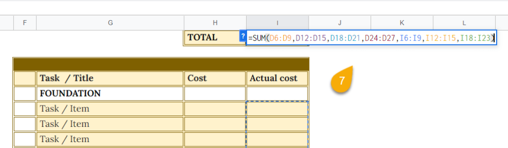 The SUM Function