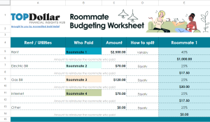 12☝️ Spreadsheet Templates for Splitting Expenses (Excel & Google ...