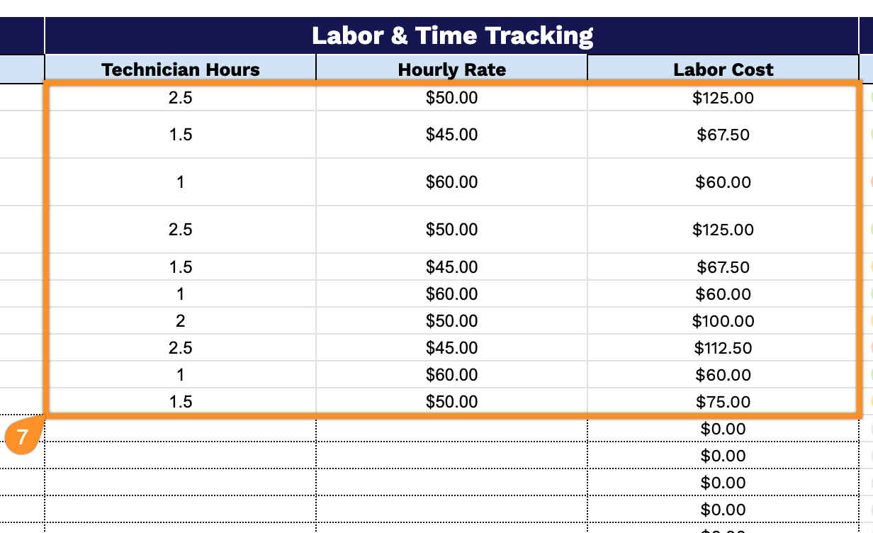 Free☝️ Work Order Tracking Spreadsheet Template (Google Sheets, Excel ...