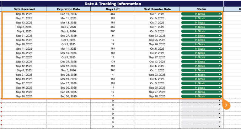 small business inventory spreadsheet template -... Free☝️ Small Business Inventory Spreadsheet Template (Google Sheets ...
