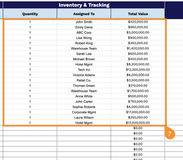 free property inventory template excel Images High... Free☝️ Property Inventory Spreadsheet Template (Google Sheets, Excel ...