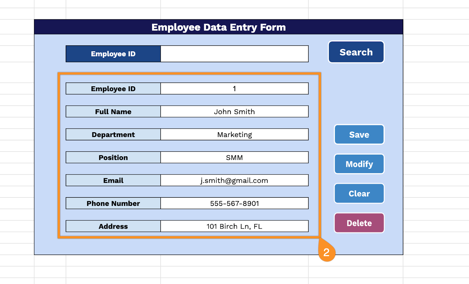 Data Entry List Example Free☝️ Data Entry Form Spreadsheet Template (Google Sheets, Excel ...