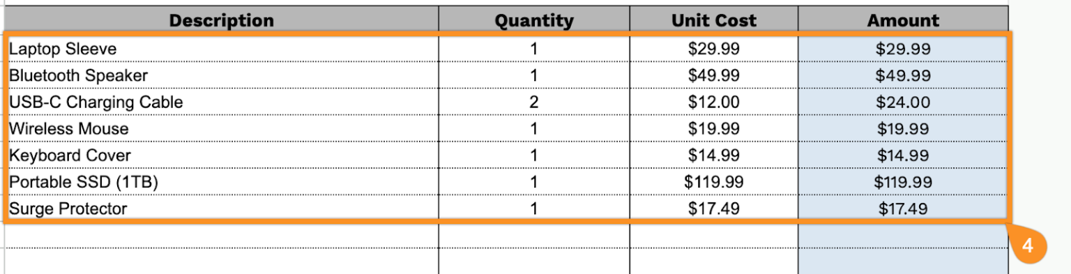 Free☝️ POS Receipt Template (Google Sheets, Excel, Word, Google Docs ...