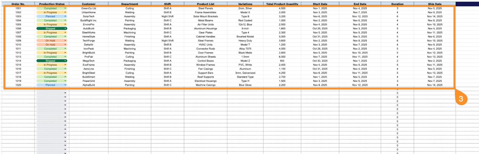 Free☝️ Production Calendar Template (Google Sheets, Excel, & PDF Downloads)