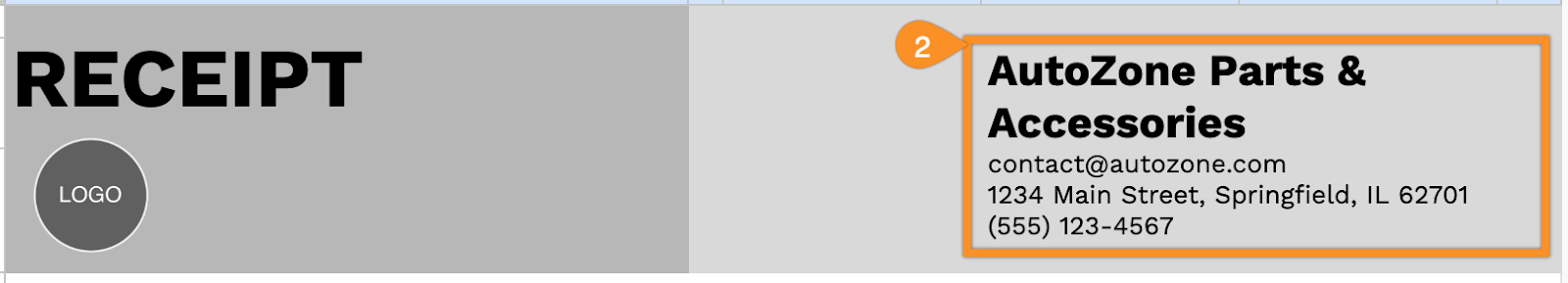 Free☝️ AutoZone Receipt Template (Google Sheets, Excel, Word, Google ...