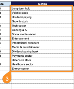 Free Stock Note Free☝️ Stock Tracker Template (Google Sheets, Excel, & PDF Downloads)