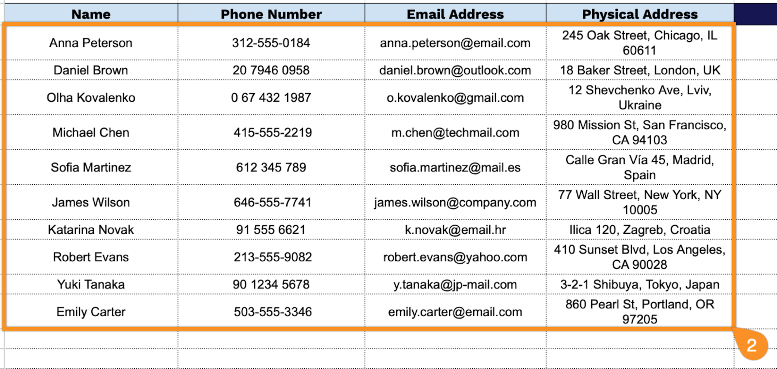 Free☝️ Contact List Template (Google Sheets, Excel, & PDF Downloads)