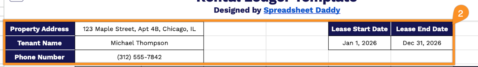 Free☝️ Rental Ledger Template (Google Sheets, Excel, & PDF Downloads)
