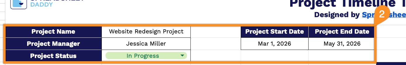 Project Timeline Json Code Free☝️ Project Timeline Template (Google Sheets, Excel, & PDF Downloads)
