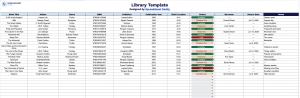 Free☝️ Library Template (Google Sheets, Excel, & PDF Downloads)